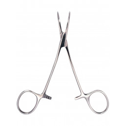 07-261 Зажим изогнутый Halstead-Mosquito, 12,0 см, AGILE