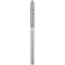 Бор алмазный 879-016M-FG (1шт) форма торпеда, среднее зерно, NTI