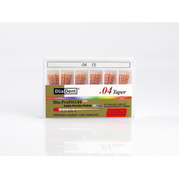 Гуттаперча DiaDent .04 №15 (60 шт/уп) 