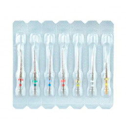 С-Флекси файл 25мм Ассорти (7 шт/уп) Goffshtein Dental Development (S-Flexi) 