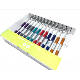 Зеркало №4 стомат. НЕ увелич., 22мм, пластик/резин. (12шт/уп) ZIRC