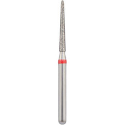 Бор алмазный 879K-014F-FG (1шт) форма торпеда коническая, мелкое зерно, NTI