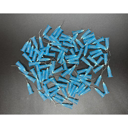 Канюли голубые (100 шт) 0,5 мм 25G, для протравки и герметиков 