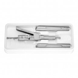 17-1 Шприц карпульный(интралигаментарный) в комплекте прямой и изогнутый наконечники