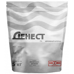 Порошок для пескоструйки (оксид алюм.), Электрокорунд (Денест), 50мкм, 5кг (белый)