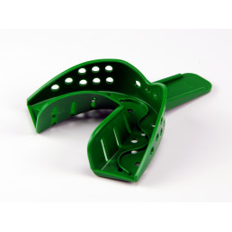 Ложка слеп. Пластик, перф., Н-2 (21D) (12 шт) GC