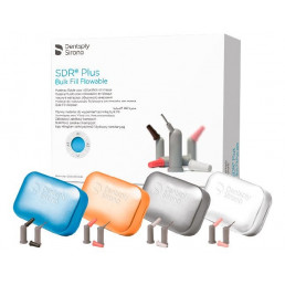 СДР Плюс компьюлы Большой Набор (110 шт* 0,25 г) жидкотекучий композит объемного внесения, Dentsply (SDR Plus Collectors Edition)