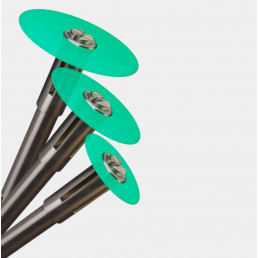 Хот (40 шт) Шлифовальный диск средний, 10 мм, Кагаяки (Kagayaki Hot)