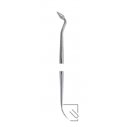 03-422 Гладилка двусторонняя, фиссурная №NYU/B2, AGILE