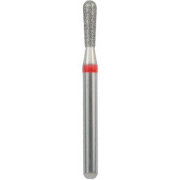 Бор алмазный 830L-016F-FG (1шт) форма грушевидный длинный, мелкое зерно, NTI