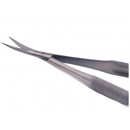 07-172 Ножницы микрохирургические изогнутые Castroviejo, 150 мм (1шт) AGILE