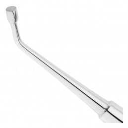 40-71 Инструмент для внесения костного материала, штопфер 3,0 мм, лопатка изогнутая 10,0 ммх 5,0 мм