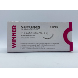 ПГЛА WINNER №4 (12шт), фиолет, 75см, кол., 20мм, 1/2 (PGLA) 