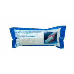 Бинт гипсовый клеевой (1 шт/уп) 3*15 см, Медитек