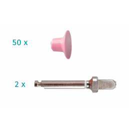 Энфорс (50 шт + 2 мандрели), уретановые полиры, средний, диск, Кагаяки (Kagayaki Enforce)