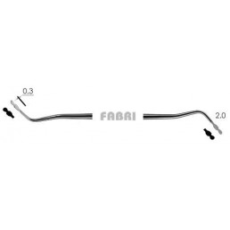 1327 Classic Укладчик ретракционной нити (Пакер) c мерной прорезью Ø 2mm, Fabri