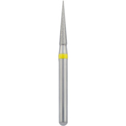 Бор алмазный 858-016SF-FG (1шт) форма конус, остроконечный, мелкое зерно, NTI