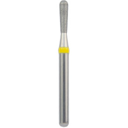 Бор алмазный 830L-014SF-FG (1шт) форма грушевидный длинный, мелкое зерно, NTI