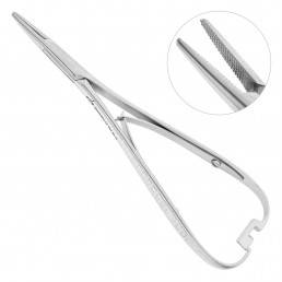 20-13 Иглодержатель хирургический прямой Mathieu, 140 мм