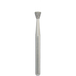 Бор алмазный 805-021M-FG (1шт) форма конус обратный, среднее зерно, NTI
