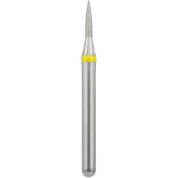 Бор алмазный 860-010SF-FG (1шт) форма пламевидный, мелкое зерно, NTI