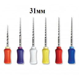 ПроТейпер ручной 31 мм ассорти (31 мм:S1/S2/F1/F2/F3 19 мм:SX) (6 шт/уп) Dentsply