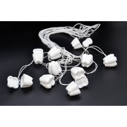 Контейнер для молочных зубов «Зубик» белый (10 шт.)