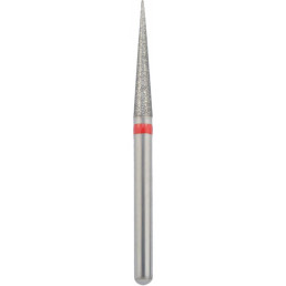 Бор алмазный 859-018F-FG (1шт) форма конус, остроконечный, мелкое зерно, NTI