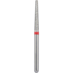 Бор алмазный 848-016F-FG (1шт) форма конус плоский, мелкое зерно, NTI