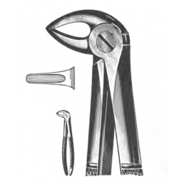 Щипцы для удаления зубов №33 нижние, корневые, AGILE