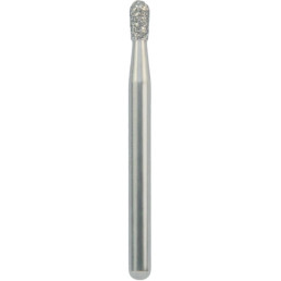 Бор алмазный 830-014M-FG (1шт) форма грушевидный, среднее зерно, NTI