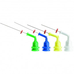 НавиТип ассорти (зел/син/жел/бел по 5 шт) эндоиглы для введения растворов Ultradent (NaviTip)
