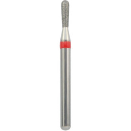 Бор алмазный 830L-012F-FG (1шт) форма грушевидный длинный, мелкое зерно, NTI