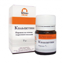 Кальцетин порошок (7 г) на основе гидроокиси кальция Технодент
