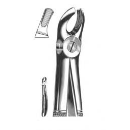 Щипцы для удаления зубов №18 верхние, моляры левые, AGILE