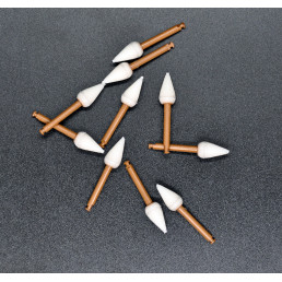 Энфорс Пин Макс (10 шт), уретановые полиры, грубый, пуля, Кагаяки (Kagayaki Enforce pin Max)