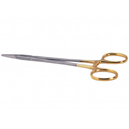 07-226 Иглодержатель хирургический прямой Crile Wood, 153 мм, карбид-вольфрамовые вставки (1шт) AGILE