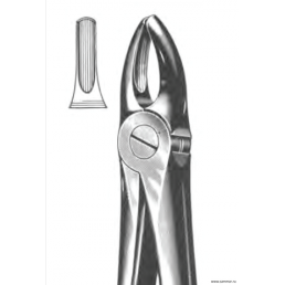 Щипцы для удаления зубов №1, резцы/клыки, AGILE 