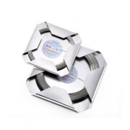 Проволока ортодонтическая, хром-никелевый сплав, сверхжесткая, диаметр 0,8 мм, катушка 20 м, Lewa-Dental