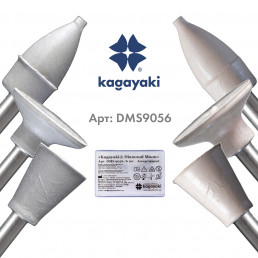 Даймонд Мун набор (6 шт), алмазные полиры DMS 9056, 3 формы, 2 цвета, Кагаяки (Kagayaki Diamond Moon)