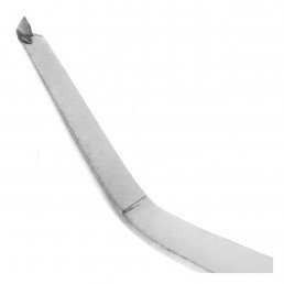 22-31 Пинцет микро хирургический изогнутый Gomel, 18,0 см