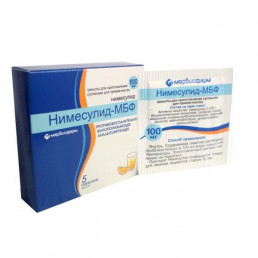 Нимесулид-МБФ, гранулы д/приг суспензии для приема внутрь 100 мг (30 шт) Марбиофарм