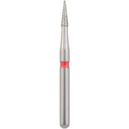 Бор алмазный 133-010F-FG (1шт) форма конус, мелкое зерно, NTI