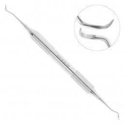 26-56B Скейлер парадонтологический, форма 204S, ручка DELUXE, ø 10 мм, экстра легкая