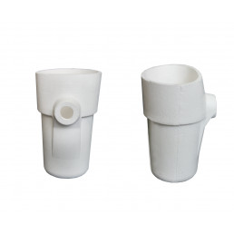 Тигель керамич.типа Форнакс – 01-2 (1 шт) Для индукционных литейных установок, ВладМиВа