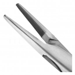 20-21A Иглодержатель хирургический прямой, Mini-Rider, Lichtenberg ТС, 140 мм, карбид-вольфрамовые вставки