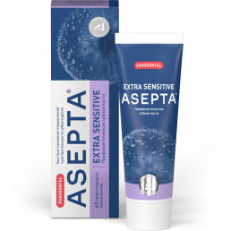 Зубная паста АСЕПТА® ЭКСТРА СЕНСИТИВ (75 мл), ASEPTA