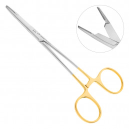 20-24 Иглодержатель хирургический прямой Olsen-HegarTC,150 мм, карбид-вольфрамовые вставки, с функцией ножни