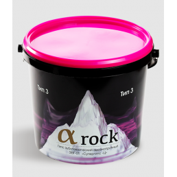 Супергипс (3 класс) Альфа-Рок (розовый)  5кг Целит