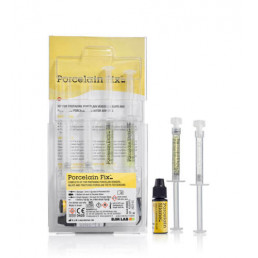 Комплект подготовки к фиксации керамоконструкции Porcelain Fix (2 х2мл+ 2х1,2мл+аксс.) BJM